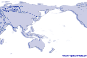 Карта полетов 2010